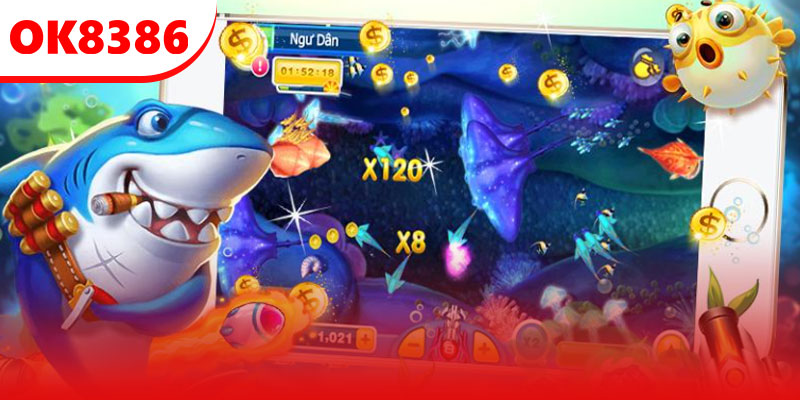 Sức hút của bắn cá đổi thưởng OK8386